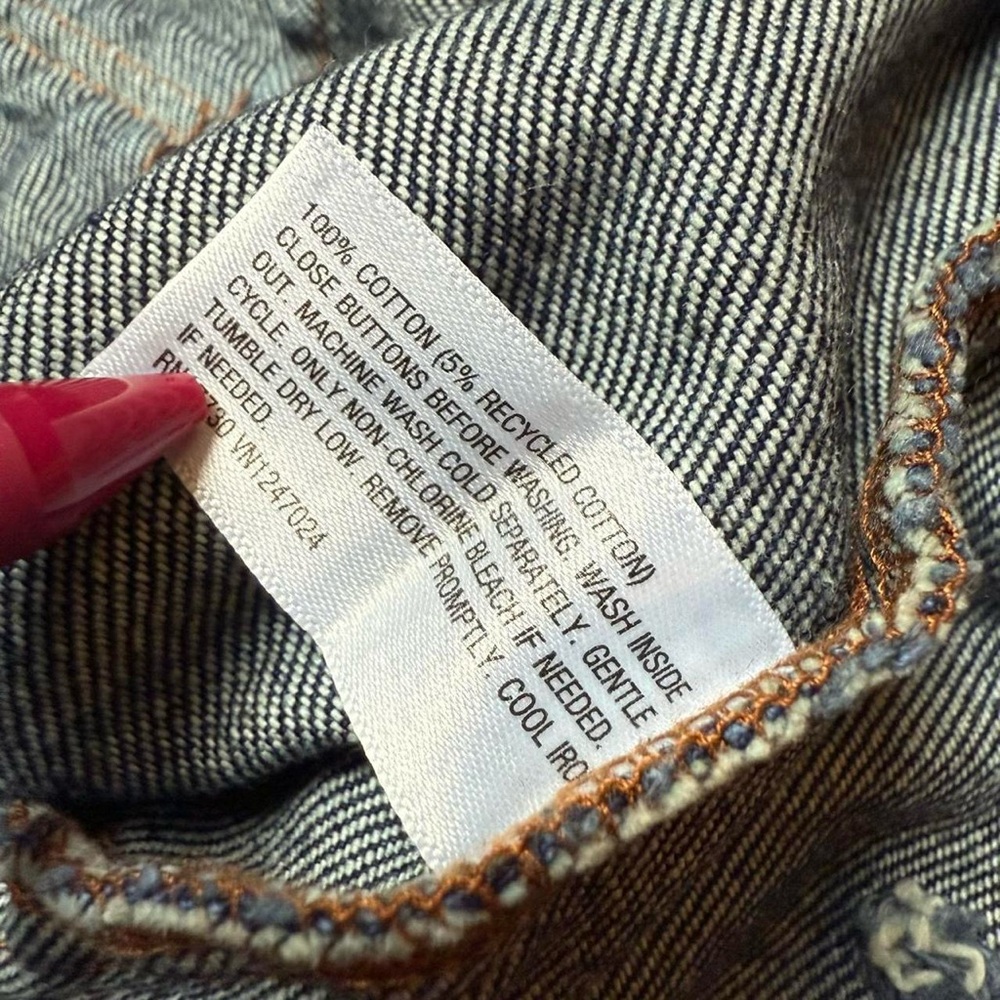 Future Collective Straight Leg High-Rise Dark Wash Blue Jeans Women’s Size 4 NWT - Picture 8 of 8